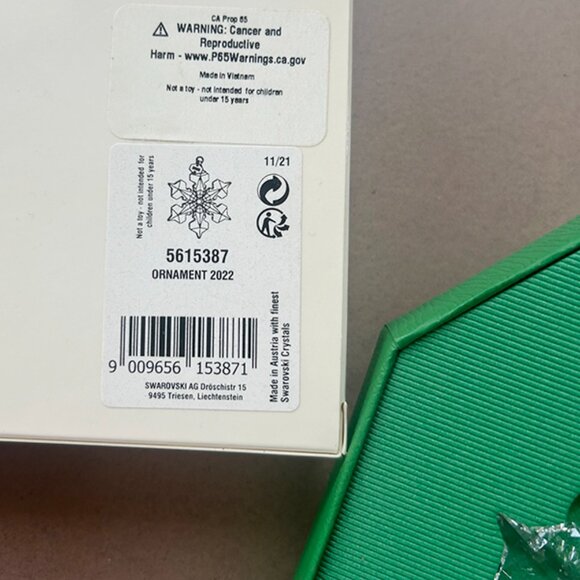 Swarovski Ornament 2022 - Picture 4 of 6